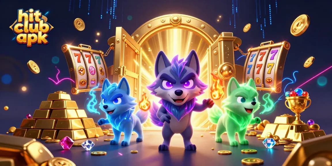 Engage with hit club apk as ghostly wolves unveil hidden slot treasures in a mystical casino