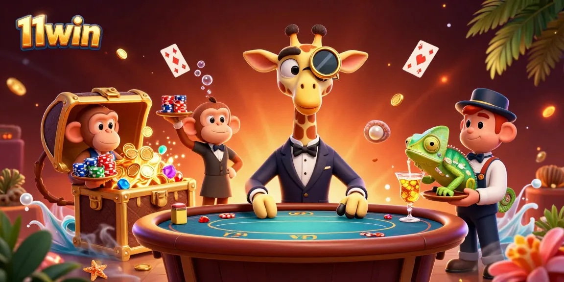 Experience thrilling wins at 11win with a vibrant casino scene full of excitement.